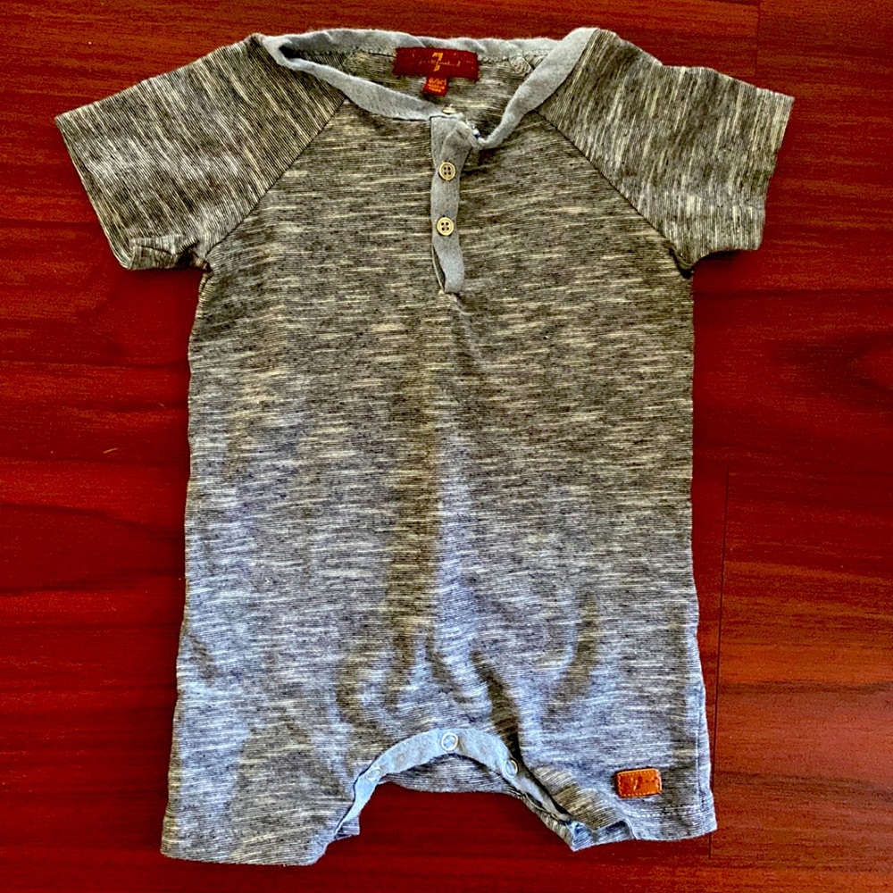 7 For All Mankind shortall. Size: 6-9 months for baby boys.
